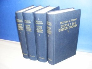 USPON I PAD TREĆEG REICHA William L.Shirer,1-4 komplet