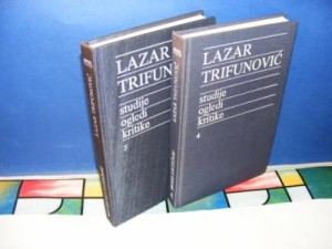 Studije, Ogledi, Kritike 1-2 Lazar Trifunović