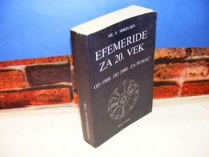 EFEMERIDE ZA 20. VEK Nil F. Mikelsen