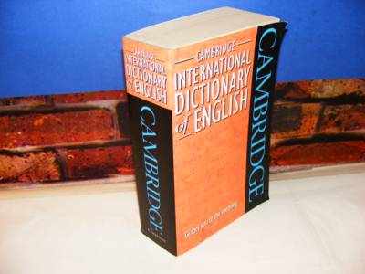CAMBRIDGE INTERNATIONAL DICTIONARY OF ENGLISH