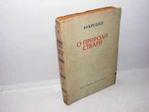 O PRIRODI STVARI Lukrecije