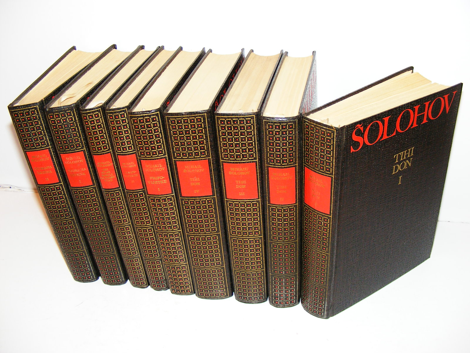 MIHAIL ŠOLOHOV Izabrana dela 1-9 komplet