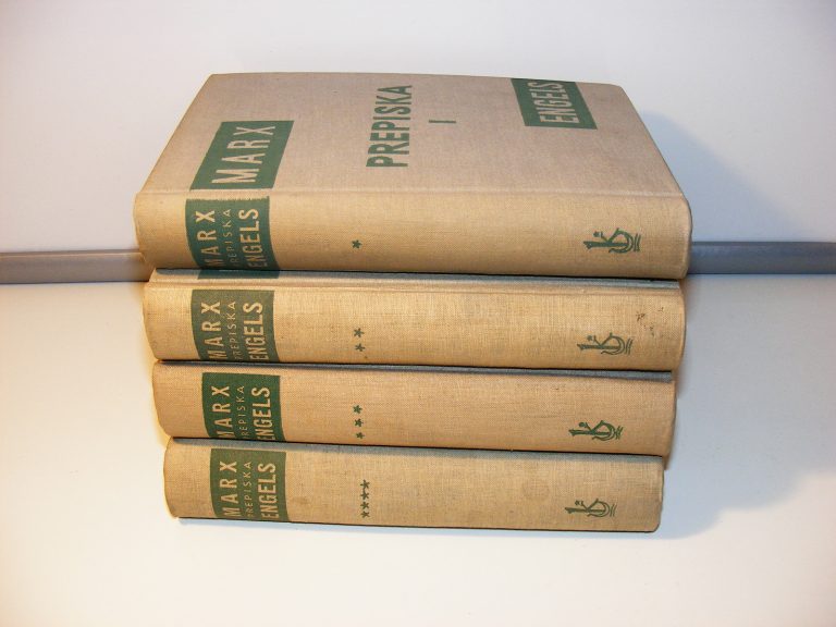 Karl Marks - Fridrih Engels, PREPISKA 1-4 komplet