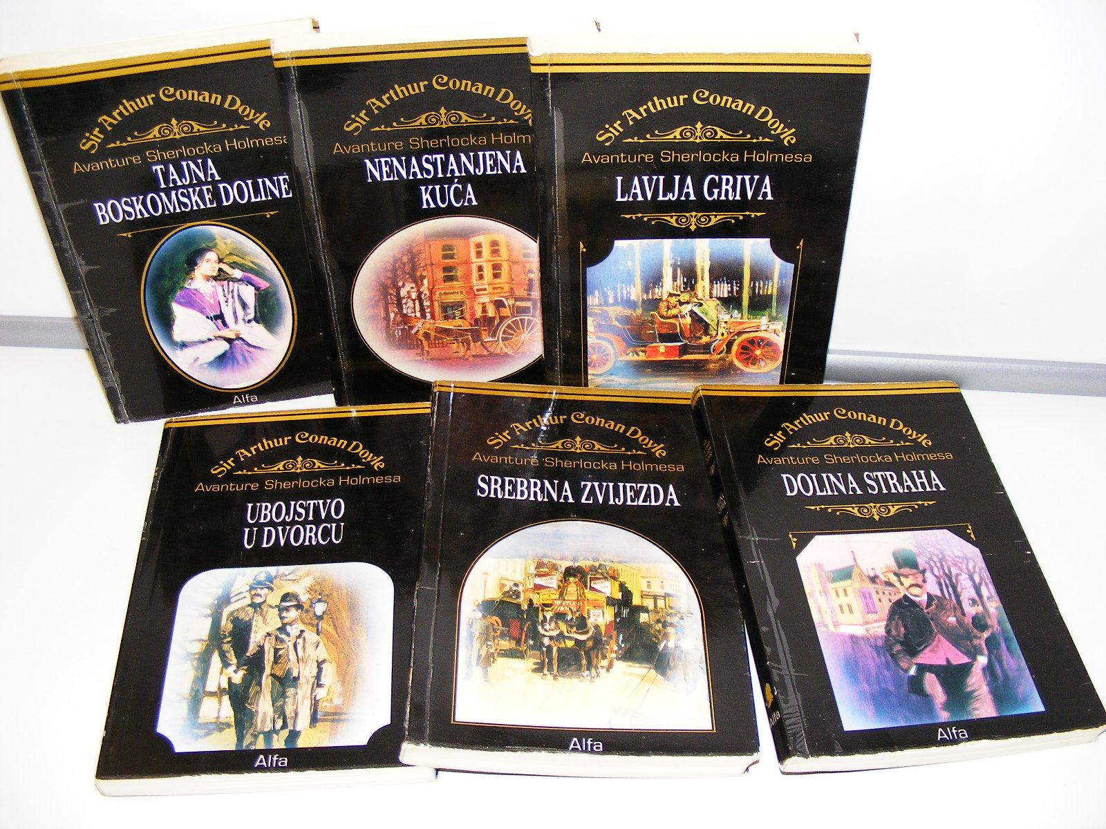 Sir Arthur Conan Doyle Avanture Sherlocka Holmesa 1-6