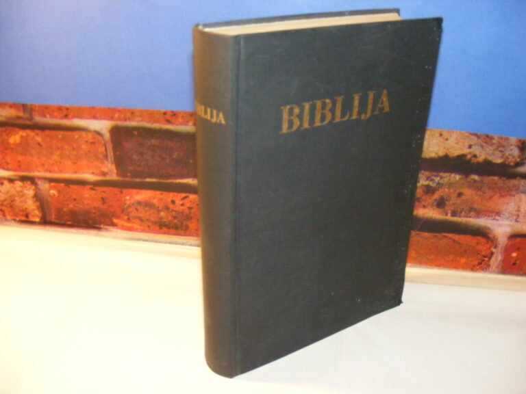BIBLIJA stari i novi zavet preveo dr lujo bakotić