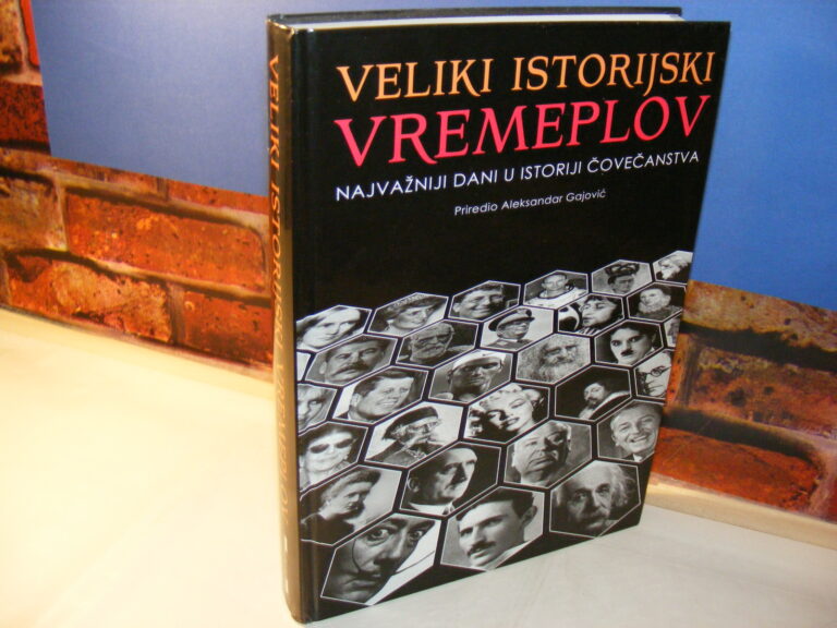 Veliki istorijski vremeplov najvažniji dani u istoriji čovečanstva priredio Aleksandar Gajović