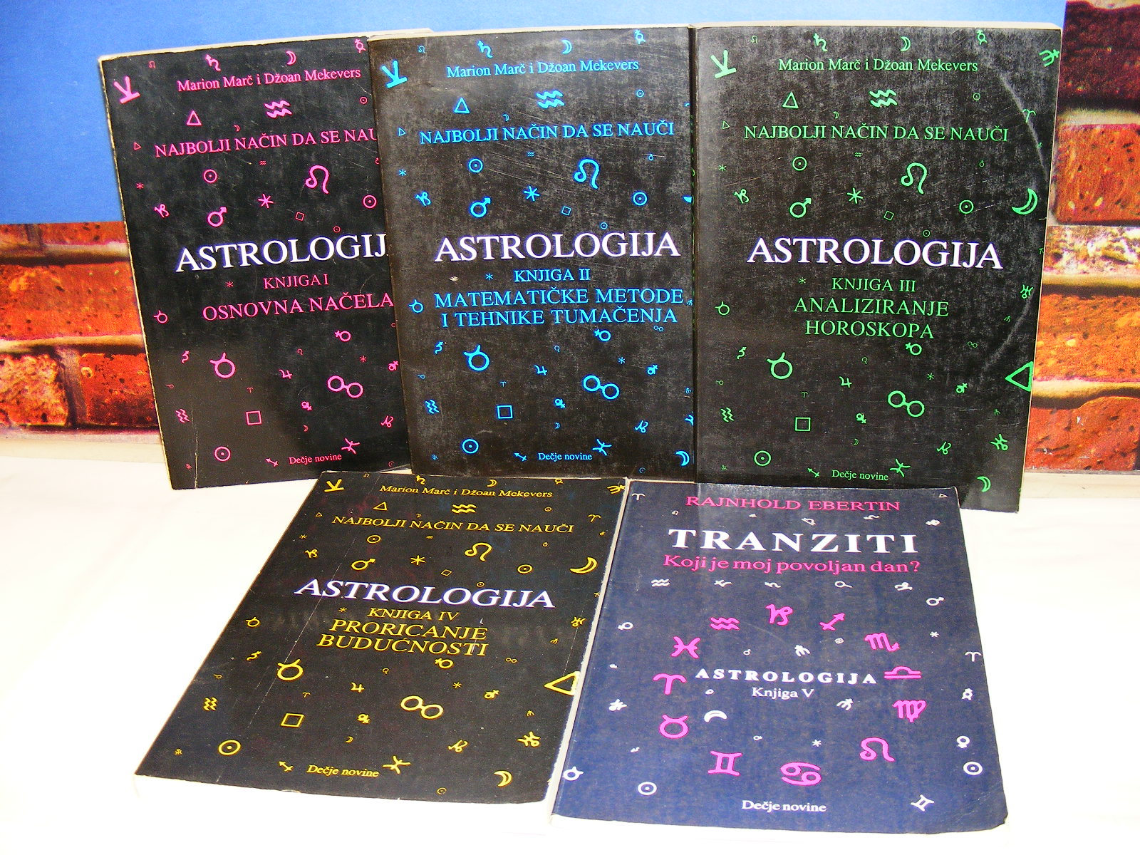 Astrologija 1-5 Marion Marc,Mekevers,Rajnhold Ebertin