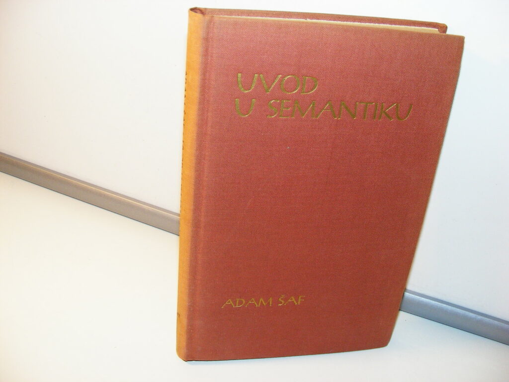 UVOD U SEMANTIKU - Adam Šaf