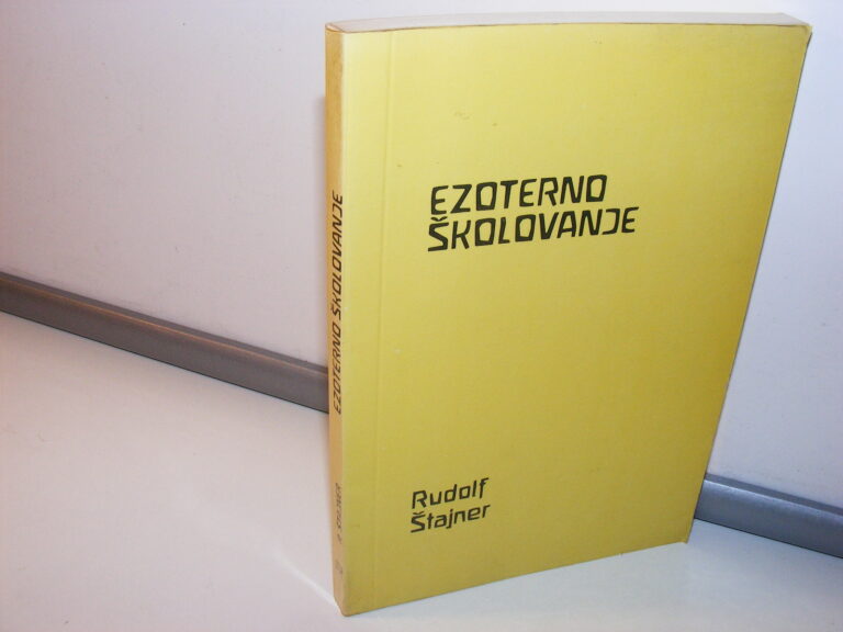 EZOTERNO ŠKOLOVANJE Rudolf Štajner