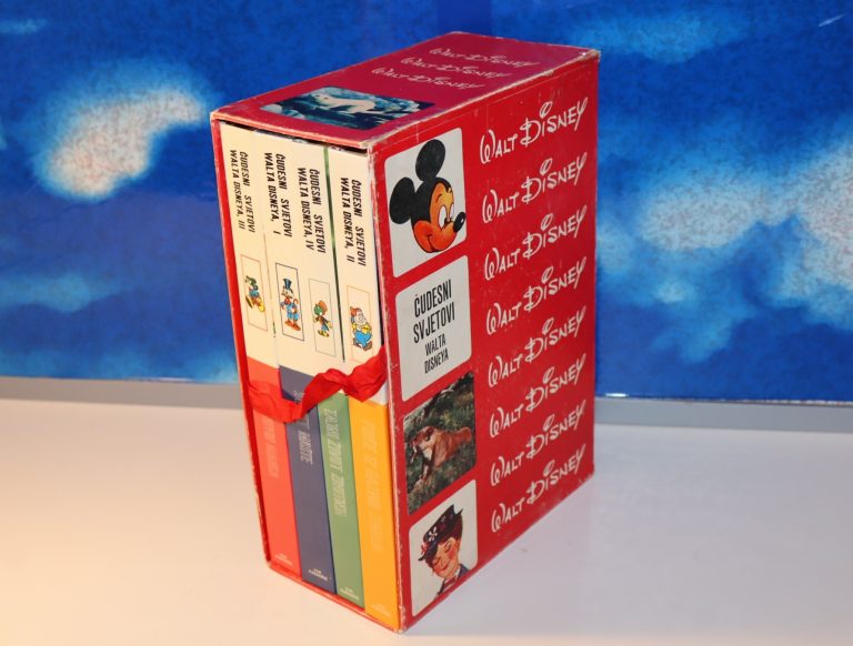ČUDESNI SVJETOVI WALTA DISNEYA 1-4 komplet