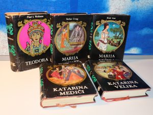 Kolekcija Teodora 1-5 Istorijski romani žene vladarice