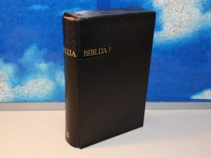 BIBLIJA STARI I NOVI ZAVJET kožni povez - kutija
